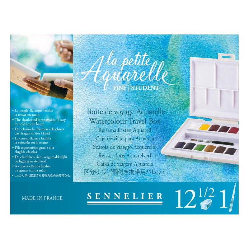 SENNELIER La Petite Aquarelle 12 Half Pans - Image 2